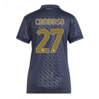 Maglia Calcio Juventus Andrea Cambiaso #27 Terza Divisa Donna 2024-25 Manica Corta